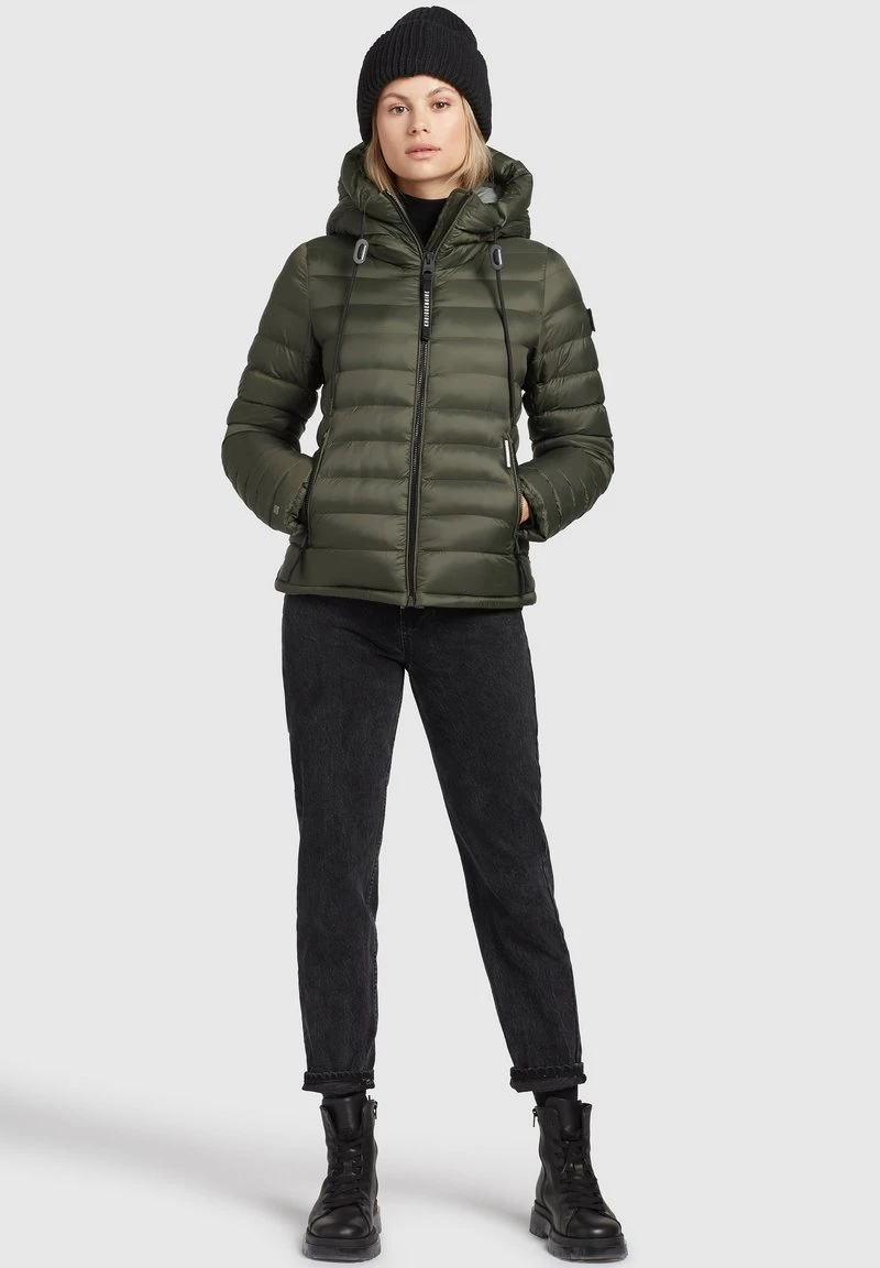 Aktion ❤️ Khujo LOVINA2 SHINE - Übergangsjacke - Dunkeloliv, Damen ❤️ 2 Aktion ❤️ Khujo LOVINA2 SHINE - Übergangsjacke - Dunkeloliv, Damen ❤️ – Bild 2