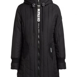 Angebote ✔️ Khujo JERRY PRIME5 STRUCTURED - Wintermantel - Schwarz, Damen 🧨 -Khujo Verkaufsladen dd64a4233fa0430e9f2aeda6b276bbdf