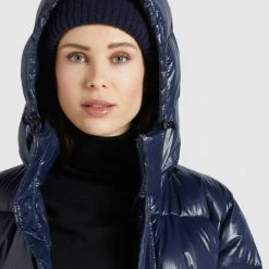 Rabatt ❤️ Khujo WENCKE SHINY - Wintermantel - Dunkelblau Glänzend, Damen ⌛ 10 Rabatt ❤️ Khujo WENCKE SHINY - Wintermantel - Dunkelblau Glänzend, Damen ⌛ -Khujo Verkaufsladen ddbcdd27b992405b9919ff58b495a584