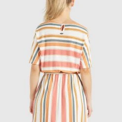 Aktion 🔔 Khujo GABY - Jerseykleid - Mehrfarbig Gestreift, Damen ❤️ -Khujo Verkaufsladen de4fadc103e940c3bc847367f2849b17