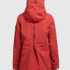 Coupon 👍 Khujo CAIMA - Parka - Rot, Damen 🧨 -Khujo Verkaufsladen df9ca66b0c9b401ba55c330e3bc3095f
