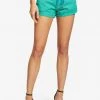 Top 10 ❤️ Khujo ADELHEID - ⭐ Jeans Shorts - Green, Damen ❤️