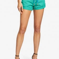 Top 10 ❤️ Khujo ADELHEID - ⭐ Jeans Shorts - Green, Damen ❤️