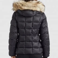 Billig 🔔 Khujo EAVAN - Winterjacke - Schwarz, Damen 😀 -Khujo Verkaufsladen e039115f84e3497ea3acf4bd0d5fff56