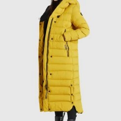 Brandneu 🥰 Khujo DIWANA MATT - Wintermantel - Gelb, Damen 😉 -Khujo Verkaufsladen e040945d928b47b8b7078e56dcde0ee1