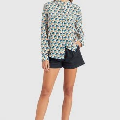 Brandneu ⌛ Khujo COLLINS - Hemdbluse - White, Damen 🌟