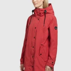 Bester Verkauf ✨ Khujo JELLE - Parka - Rot, Damen ✨ -Khujo Verkaufsladen e0750fc7862547d785e098db7ba2668a