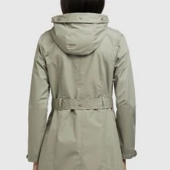 Bestes Angebot ⌛ Khujo LAUREN - Trenchcoat - Graugrün, Damen 😀 -Khujo Verkaufsladen e09d612ff99d4022a8e0c17833151a4a