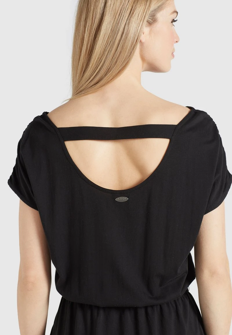 Aktion 🔔 Khujo DOREEN - Maxikleid - Schwarz, Damen ⭐ 5 Aktion 🔔 Khujo DOREEN - Maxikleid - Schwarz, Damen ⭐ – Bild 5