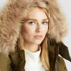 Blitzangebot 👍 Khujo ATHENA - Parka - Oliv, Damen ⭐ -Khujo Verkaufsladen e161bd3a8e9c4260a907f4f58e3adf63