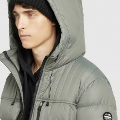 Rabatt 🥰 Khujo WANG - Winterjacke - Graugrün Polyester, Herren ✔️ -Khujo Verkaufsladen e279c118341e4a8db94fd387f1e89dfc