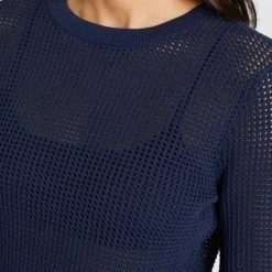 Billig ✔️ Khujo COSIMA - Strickpullover - Dark Blue, Damen ✔️ -Khujo Verkaufsladen e2ad5d0810d945479f4c94f6fbbb841b