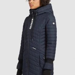 Großhandel ⌛ Khujo MANTEL TOOTS STRUCTURED - Wintermantel - Dunkelblau, Damen ⭐ -Khujo Verkaufsladen e2dad2918d7840a0af9675c55bb0b59c