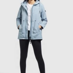 Bestes Angebot 😀 Khujo CAIMA - Parka - Hellblau, Damen ⌛ -Khujo Verkaufsladen e344b18a20824cca9672f0064f04e435