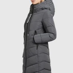 Am billigsten ✨ Khujo AYLEENA2 - Wintermantel - Grau, Damen 💯 -Khujo Verkaufsladen e427c6ffa31841ffb25a114fc53b2ce5