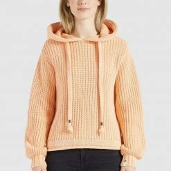 Bestpreis 👍 Khujo HEDVIG - Strickpullover - Aprikot, Damen ⭐