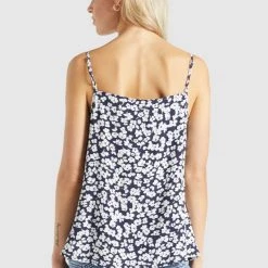 Besorgen 🎁 Khujo ELLEN - Bluse - Dunkelblau Weiß Geblümt, Damen 💯 -Khujo Verkaufsladen e5959e67a47645beaa70cf48d29f6d6e