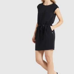 Am billigsten 🎉 Khujo CANDIDE - Etuikleid - Schwarz, Damen ✨ -Khujo Verkaufsladen e59b12672e204d1aa97f272b3addc6e6