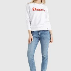 Aktion ✨ Khujo SILICIA FINE - Sweatshirt - Weiß, Damen 💯 -Khujo Verkaufsladen e5a549b0695a465da7b2067904335b1e