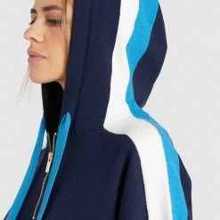 Rabatt 🎁 Khujo ZENGINA - Kapuzenpullover - Blue/white, Damen ✔️ -Khujo Verkaufsladen e5ef420d8c784a5084c089c5435b4495