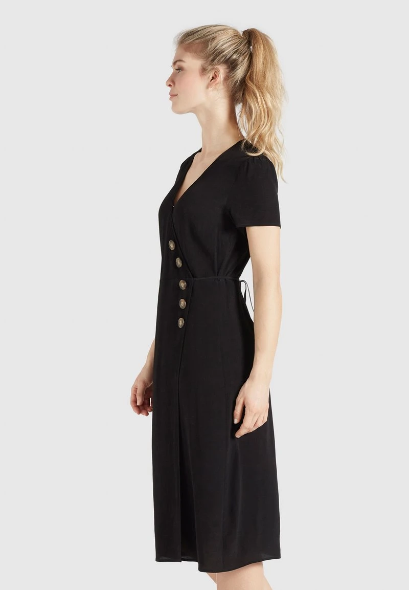 Am billigsten 🎁 Khujo PORGY - Freizeitkleid - Schwarz, Damen 🛒 4 Am billigsten 🎁 Khujo PORGY - Freizeitkleid - Schwarz, Damen 🛒 – Bild 4