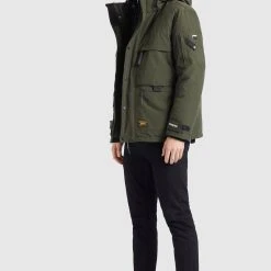 Neu 🔔 Khujo BOYNTON - Winterjacke - Dunkeloliv, Herren 😍 -Khujo Verkaufsladen e730ff3fd3944860a958741fcb3f90e0