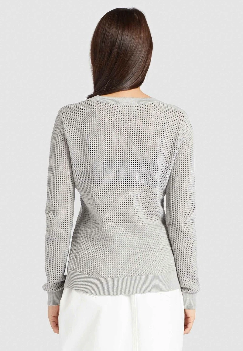 Brandneu ✔️ Khujo COSIMA - Strickpullover - Light Grey, Damen 🎉 3 Brandneu ✔️ Khujo COSIMA - Strickpullover - Light Grey, Damen 🎉 – Bild 3