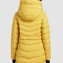 Budget ✔️ Khujo TUHANI MATT - Wintermantel - Gelb, Damen 🥰 -Khujo Verkaufsladen e8c1c52618594f098177157e18dcb193