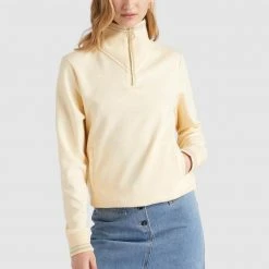 Beste Bewertungen von ⭐ Khujo ARWA - Sweatshirt - Yellow, Damen ✨