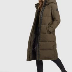 Bester Verkauf ✔️ Khujo DAKOTA - Wintermantel - Khaki, Damen 🛒 -Khujo Verkaufsladen ea2b57c4574c4f22bd12a8dd1c6bcb75