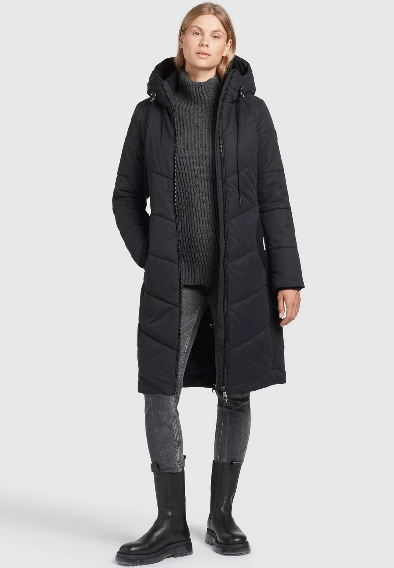 Billig ⌛ Khujo ARIBAY PEACHED - Wintermantel - Schwarz, Damen ⭐ 2 Billig ⌛ Khujo ARIBAY PEACHED - Wintermantel - Schwarz, Damen ⭐ – Bild 2