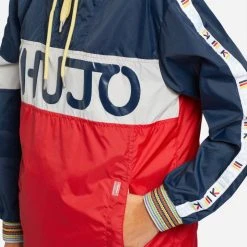 Großhandel ✨ Khujo ELIANA - Windbreaker - Blue/white/red, Damen 😍 -Khujo Verkaufsladen ebfdc4075c79447798c27134c041d31b