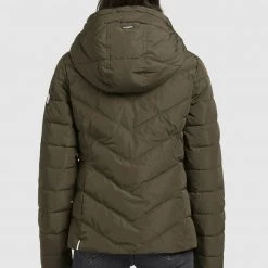 Schlussverkauf ✨ Khujo EIJA2 - Winterjacke - Dunkeloliv, Damen 🤩 -Khujo Verkaufsladen ec05644d703f41329edb5ba7ae356b90