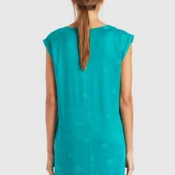 Aktion 🤩 Khujo MARGARITA - Freizeitkleid - Türkis, Damen ❤️ -Khujo Verkaufsladen ec53baf64f3743f28143aad7174d3766