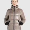 Besorgen ⭐ Khujo BLONDIE - Winterjacke - Taupe Glänzend, Damen ⌛