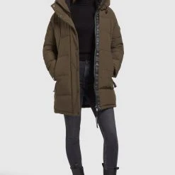 Großhandel 🎉 Khujo DORASI - Wintermantel - Khaki, Damen ✔️ -Khujo Verkaufsladen ecda2f780fe4406daa9f1232649de23f
