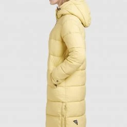 Top 10 ❤️ Khujo CORINNA MATT - Wintermantel - Hellgelb, Damen ✔️ -Khujo Verkaufsladen ece7cf9349c54cad9b2e7f442fc259ca