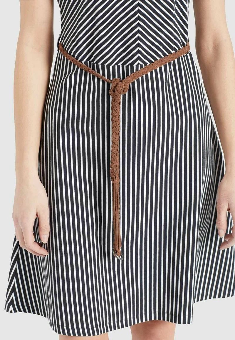 Bestes Angebot 💯 Khujo LEIFA - Freizeitkleid - Dunkelblau-weiß Gestreift, Damen 🎉 6 Bestes Angebot 💯 Khujo LEIFA - Freizeitkleid - Dunkelblau-weiß Gestreift, Damen 🎉 – Bild 6