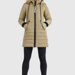 Top 10 ✔️ Khujo SHINE - Wintermantel - Beige, Damen ⌛