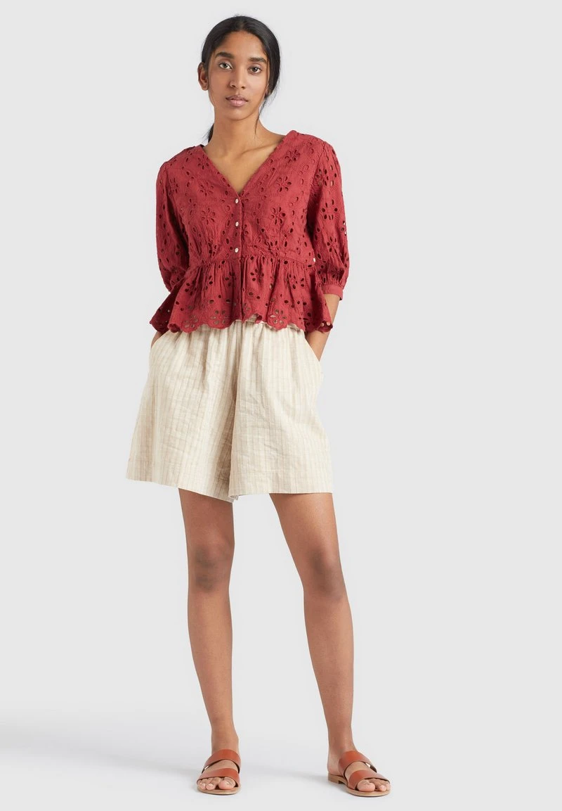 Rabatt 😉 Khujo GALILEA - Bluse - Rotbraun, Damen 🧨 2 Rabatt 😉 Khujo GALILEA - Bluse - Rotbraun, Damen 🧨 – Bild 2