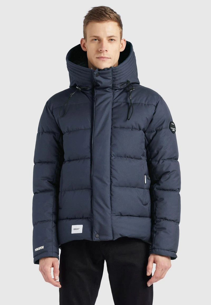 Bester Verkauf 💯 Khujo SAVOR - Winterjacke - Dunkelblau, Herren ❤️ 1 Bester Verkauf 💯 Khujo SAVOR - Winterjacke - Dunkelblau, Herren ❤️