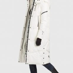 Top 10 🥰 Khujo SONJE3 - Wintermantel - Naturweiß, Damen 🌟 -Khujo Verkaufsladen f35903ca4a5d4cd089d679c824f14cde