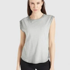 Coupon 🔥 Khujo VIRGO - Top - Grau, Damen ✨