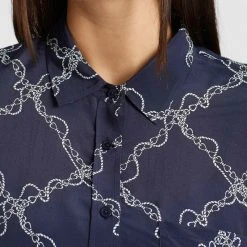 Schlussverkauf 🎁 Khujo COLLINS - Hemdbluse - Dark Blue, Damen ⌛ -Khujo Verkaufsladen f400152e79a941bf8a4d8dbf646fb603