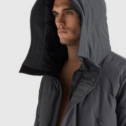 Billig ⌛ Khujo GORD - Wintermantel - Dunkelgrau, Herren ✨ -Khujo Verkaufsladen f412dd95148345d28d708d8e03a06816