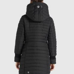 Schlussverkauf ✔️ Khujo MANTEL TOOTS STRUCTURED - Wintermantel - Schwarz, Damen 👏 -Khujo Verkaufsladen f44c38ddb0184ecc90780e993bb36f97