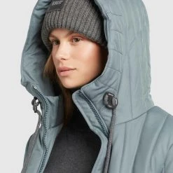 Auslauf 😍 Khujo TWEETY PRIME5 - Übergangsjacke - Blaugrau, Damen 🌟 -Khujo Verkaufsladen f72bb99535b248bdb5df6dac8d3fcb00