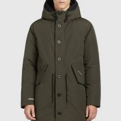 Bester Verkauf 🌟 Khujo NOREN - Wintermantel - Dunkeloliv, Herren 💯