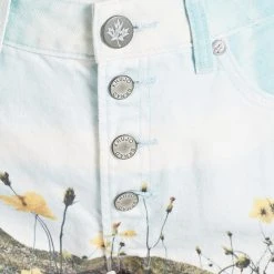 Schlussverkauf ✔️ Khujo ANOUK - Jeans Shorts - Blau Weiß Gemustert, Damen 💯 -Khujo Verkaufsladen f787acba2c6c4a06a8bf588aca1d3423