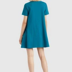 Großhandel ❤️ Khujo SARAI - Jerseykleid - Grün, Damen ⌛ -Khujo Verkaufsladen f8767c988b5f4f1f87f5b27c81b1a3a5